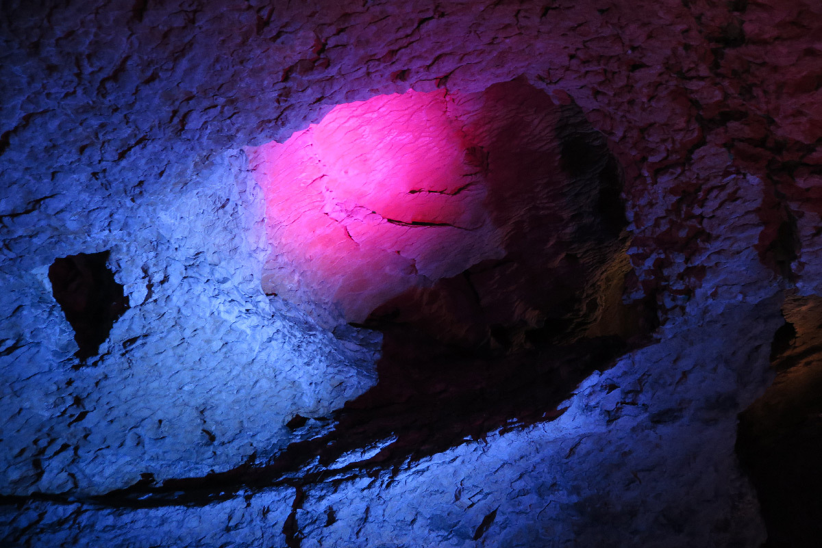 In Situ 2020, grotte du Mas d'Azil, Ariège