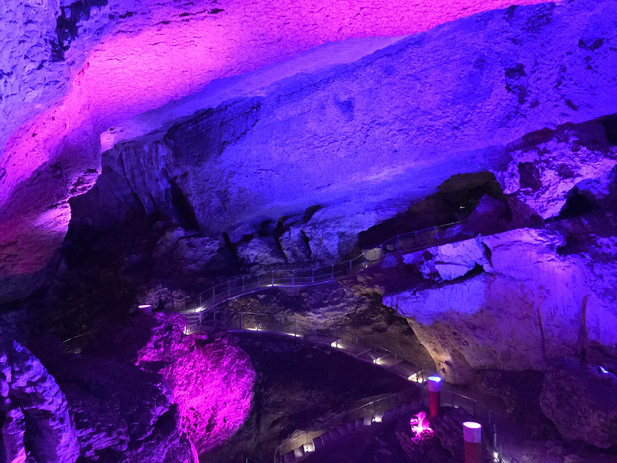 In Situ 2020, grotte de Mas d'Azil, Ariège