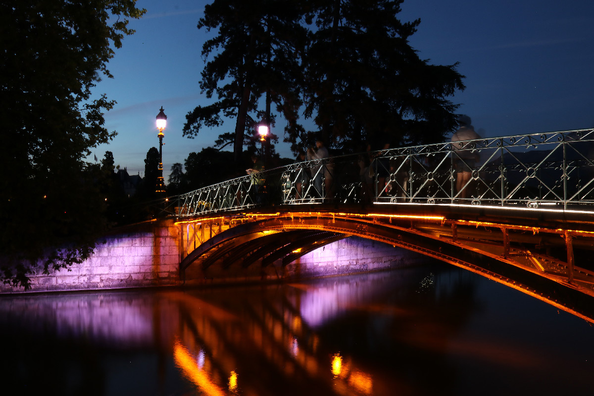 Lumières nocturnes de Annecy Paysages 2020