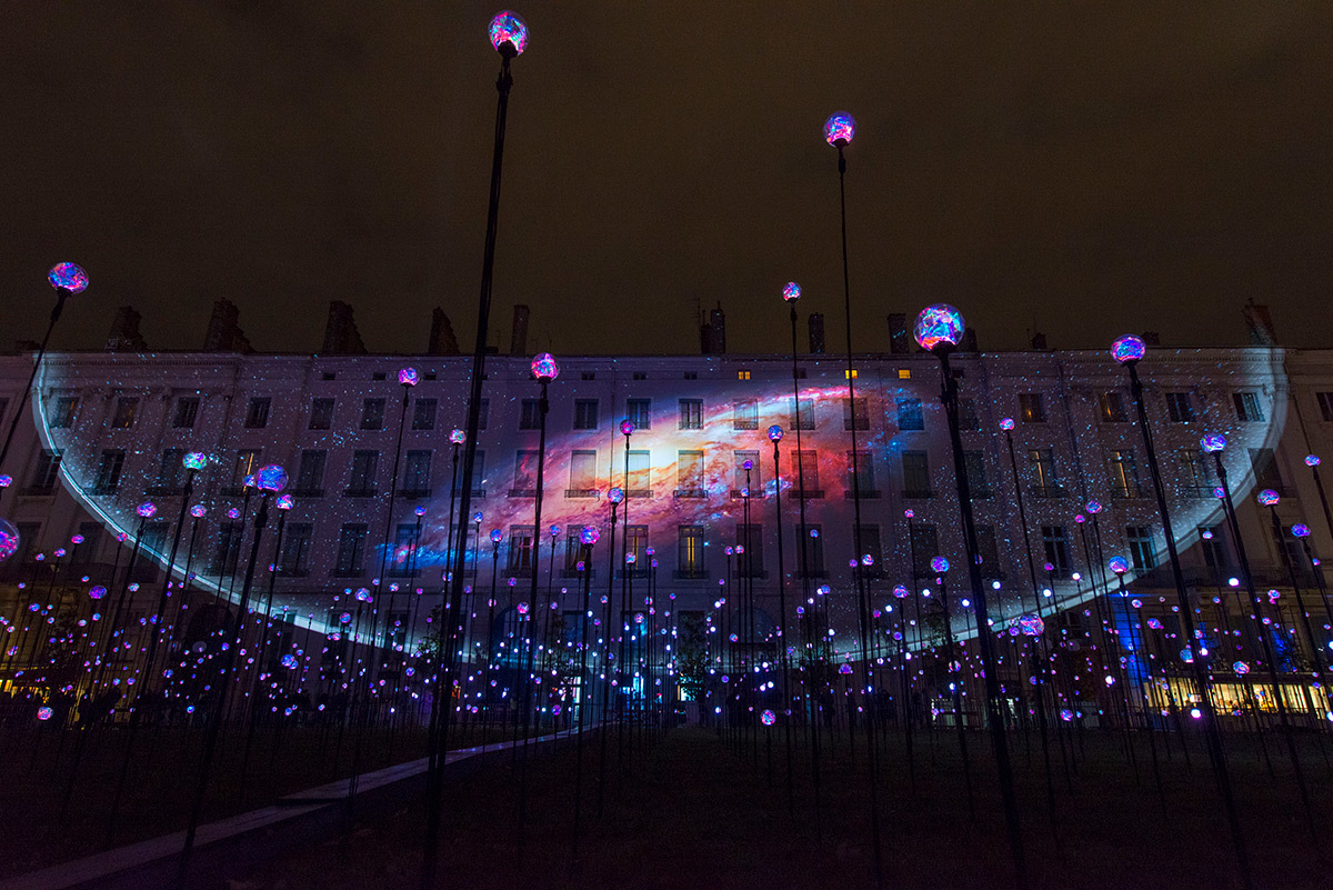 Fête des Lumières depuis la direction de l'éclairage urbain