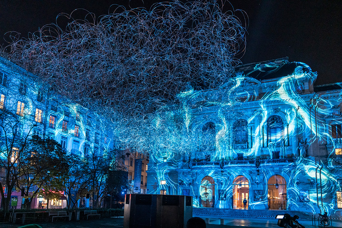 Fête des Lumières depuis la direction de l'éclairage urbain