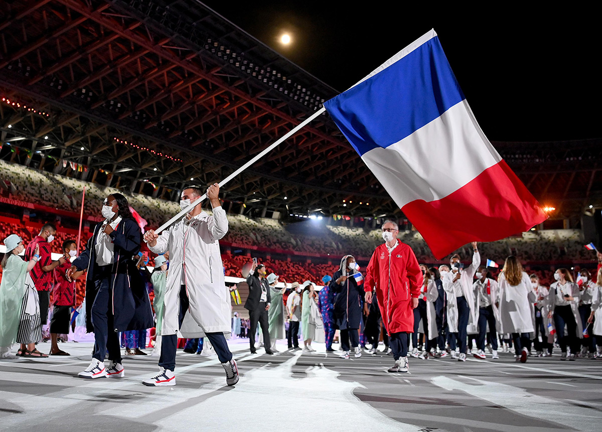 Tokyo 2020, cérémonie d'ouverture, Japon - Défilé athlètes - Team France 
