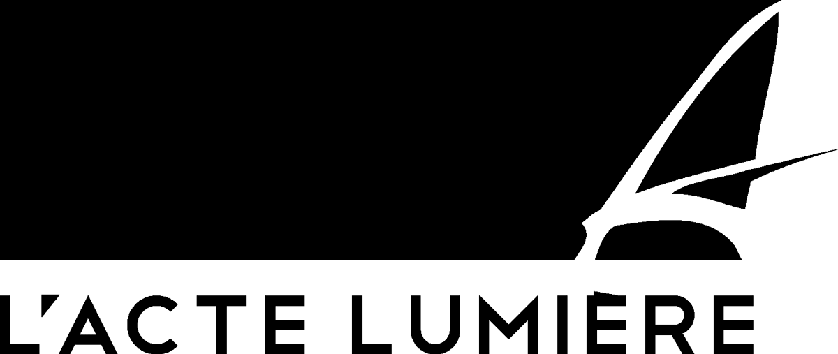 Logo de L'Acte Lumière - Fondateur : Jean-Yves Soëtinck