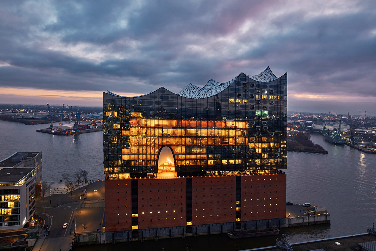 Elbphilharmonie, Hambourg, Allemagne - Architecte : Herzog et de Meuron
