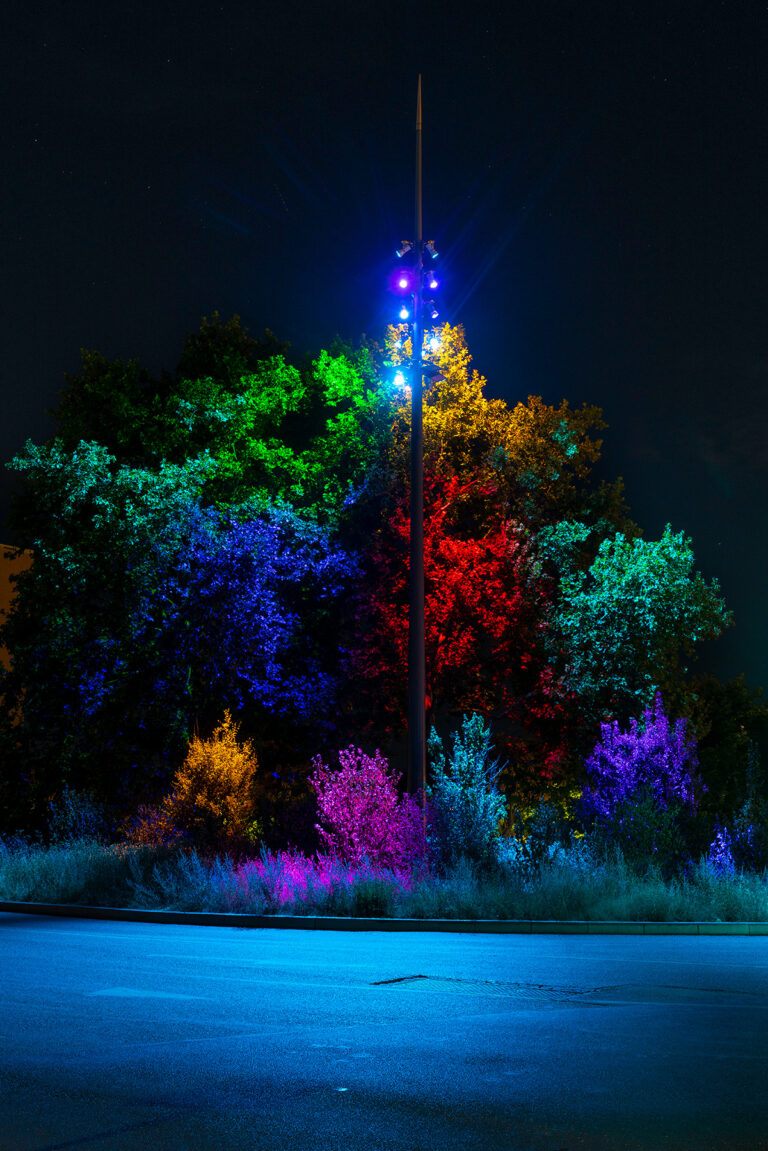 Rénovation en éclairage urbain du quartier de Gerland à Lyon