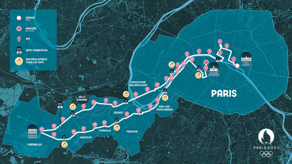 Orange Night Run 2023 vers le Marathon Pour Tous de Paris 2024