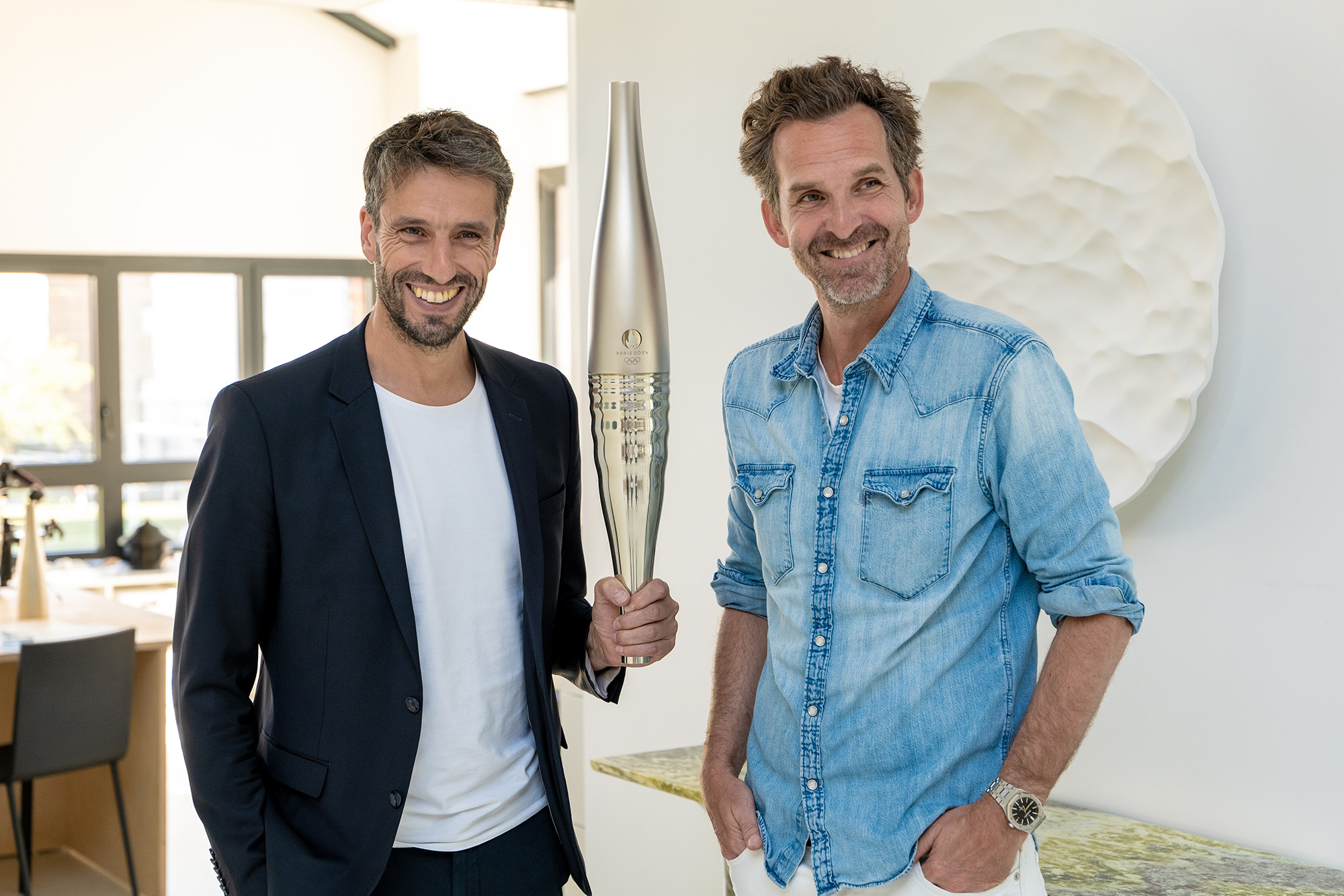 Tony Estanguet, Torche de Paris 2024, Mathieu Lehanneur, son designer