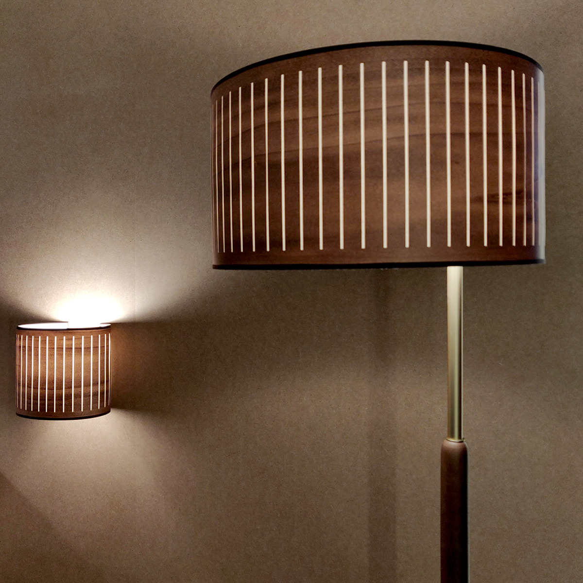 Autumn, Lighting collection, luminaire, lampadaire, applique, éclairage intérieur décoratif - Designer Andrès Martinez