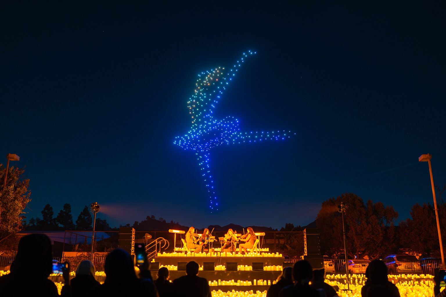 Drone art show 2026 de Lyon à Bordeaux : 1200 drones lumineux