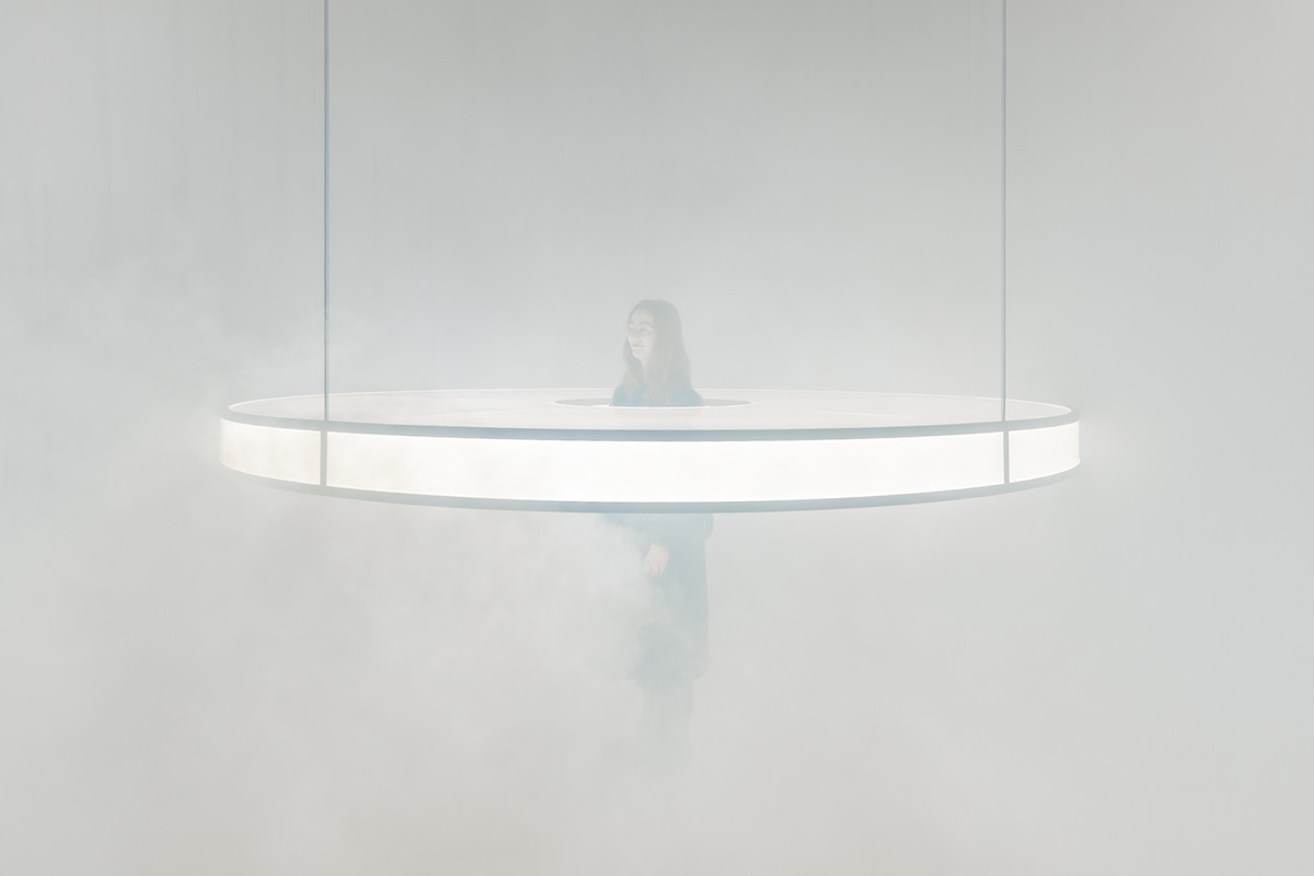 Into The Light, exposition lumière, la Villette, Paris, France - Halo, Karolina Halatek