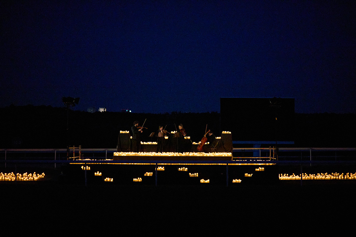 Candlelight Madrid au DroneArt Show Madrid, Espagne