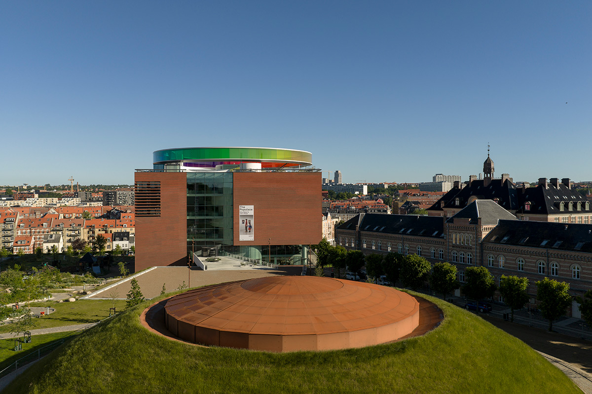 ARoS Aarhus Art Museum, James Turrell Skyspace, As Seen Below ‑ The Dome, 2026 - Olafur Eliasson Your rainbow panorama, 2011, Aarhus, Denmark