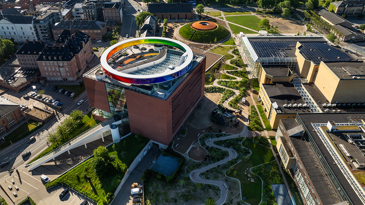 ARoS Aarhus Art Museum, Olafur Eliasson Your rainbow panorama, 2011 and James Turrell Skyspace, As Seen Below ‑ The Dome, 2026