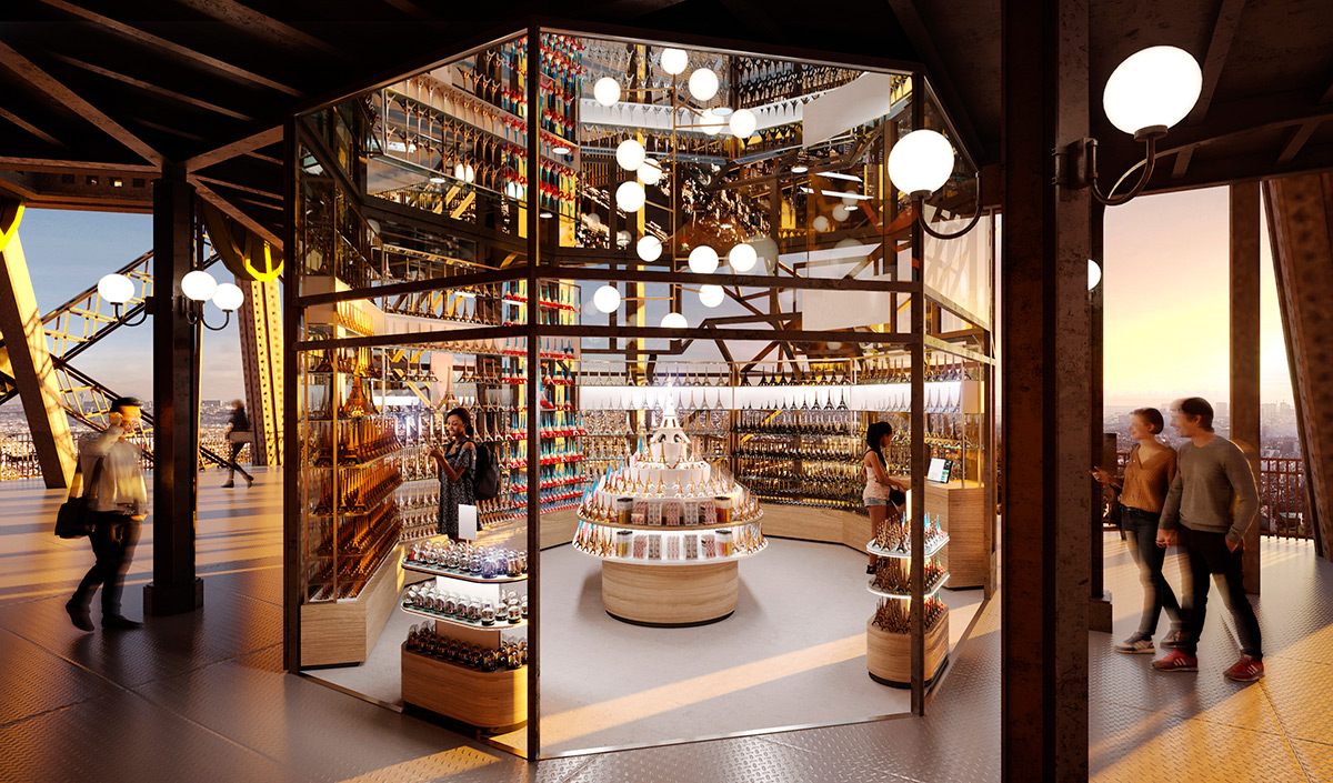 Boutique de la tour Eiffel, nouveau concessionnaire 2019