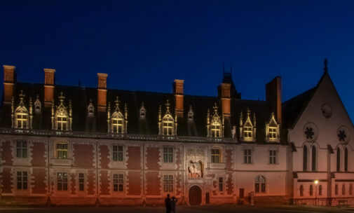 Château royal de Blois, France - Concepteur lumière Pailum - Installateurs Save Technologie, R2 - Architecte du patrimoine Trait Carré Architectes – Éclairage architectural - Photo © Vincent Laganier, LZL Services