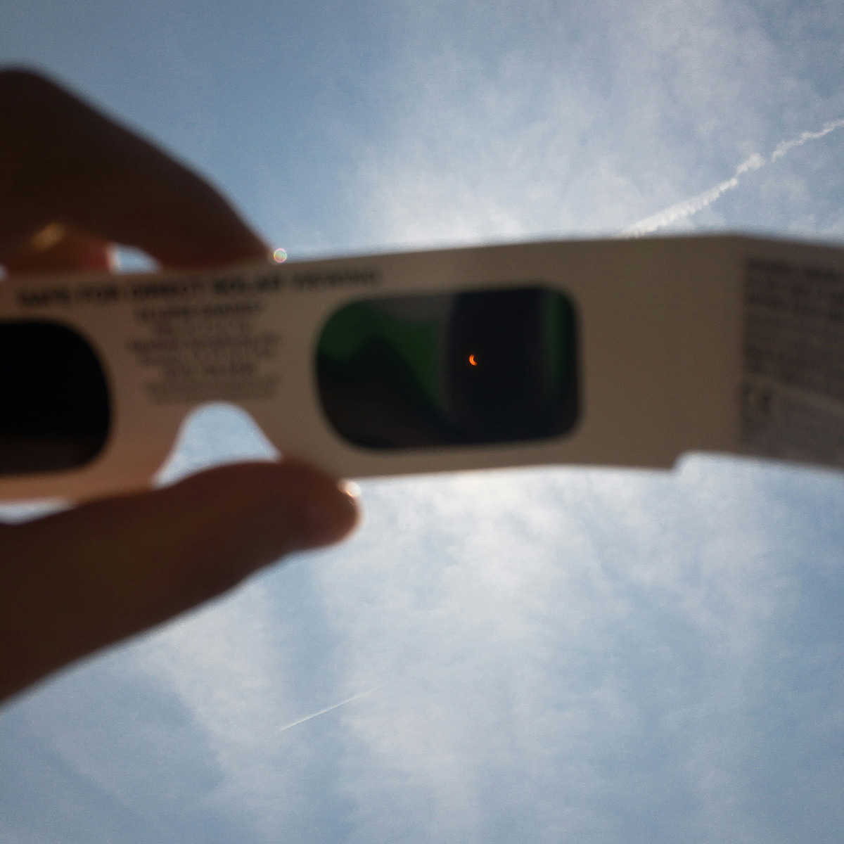 Solar eclipse sunglass