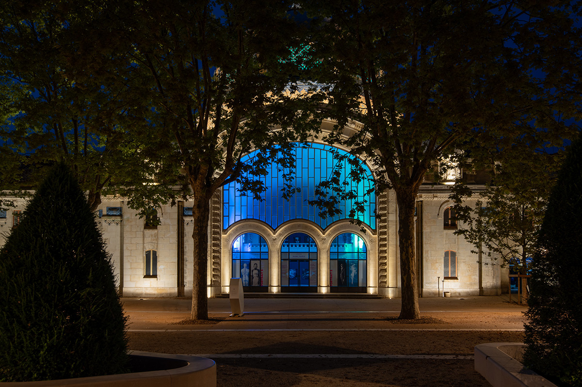 Grand établissement thermal, Vichy - Eclairage architectural de la façade
