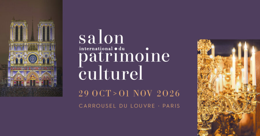 Salon International du Patrimoine Culturel 2026 - Affiche © Ateliers d’Art de France