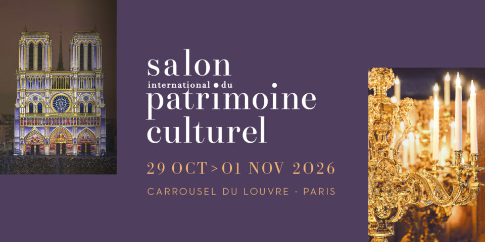 Salon International du Patrimoine Culturel 2026 - Affiche © Ateliers d’Art de France