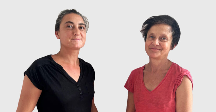 Solveig Pezin et Agathe Argod, conceptrices lumière, Marseille, France - Photo © Scène Publique