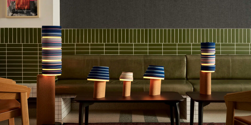 Grands Prix du Design 2026 - Tilt + Shift pour Stackabl - Designer Rockwell Group - Luminaire décoratif, Certification or - Prix spéciaux produit, Design durable & environnement, Grand Lauréat - Photo © Patrick Bill